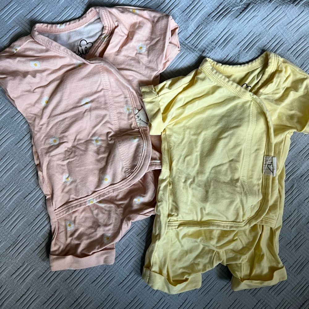 Bonsie Skin to Skin Newborn Romper Bundle